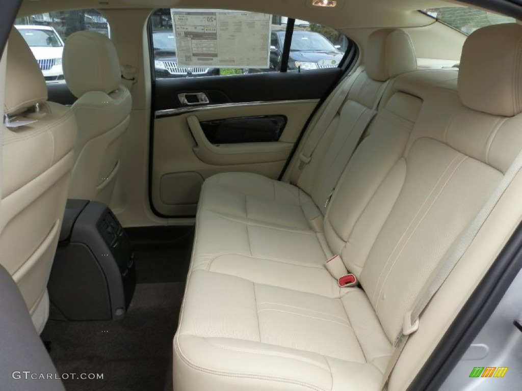 2013 Lincoln MKS EcoBoost AWD Rear Seat Photo #71379406