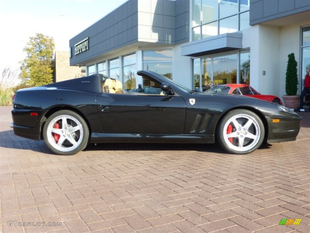 Nero Daytona (Black Metallic) 2005 Ferrari 575 Superamerica Roadster F1 Exterior Photo #71380657