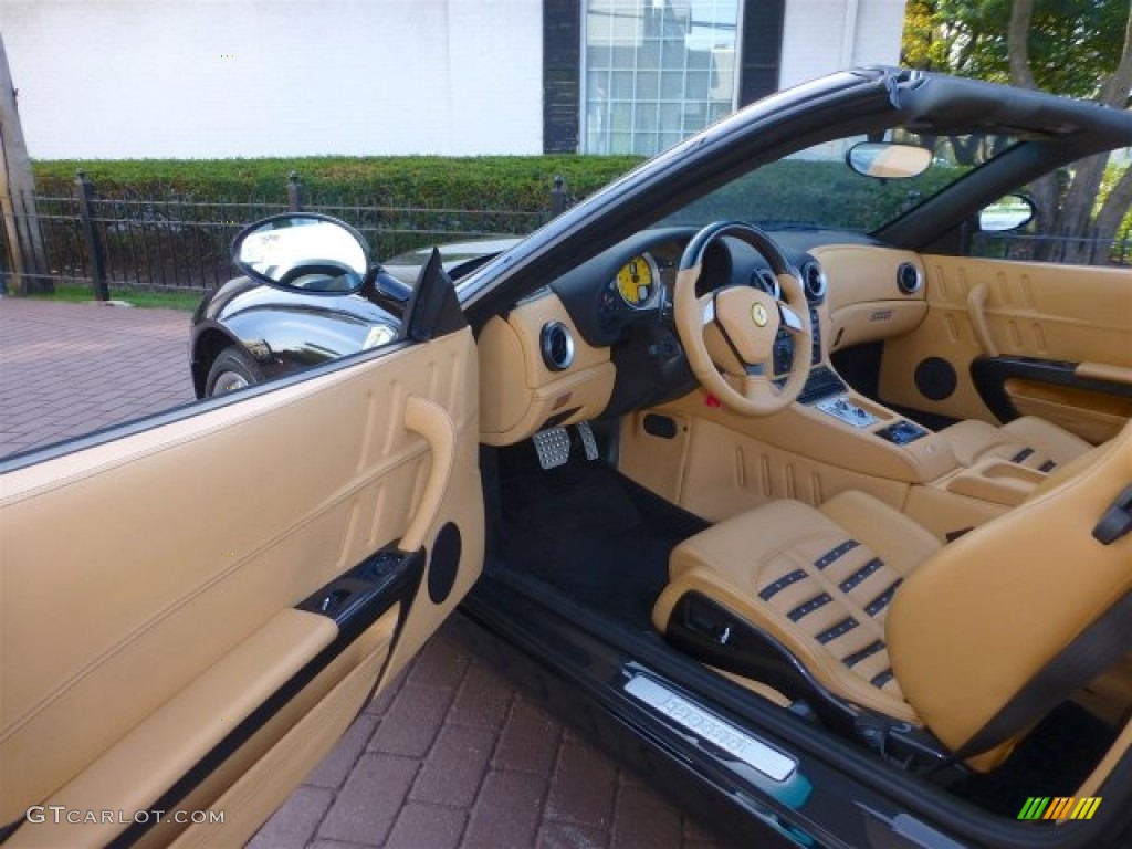 Beige Interior 2005 Ferrari 575 Superamerica Roadster F1 Photo #71380702