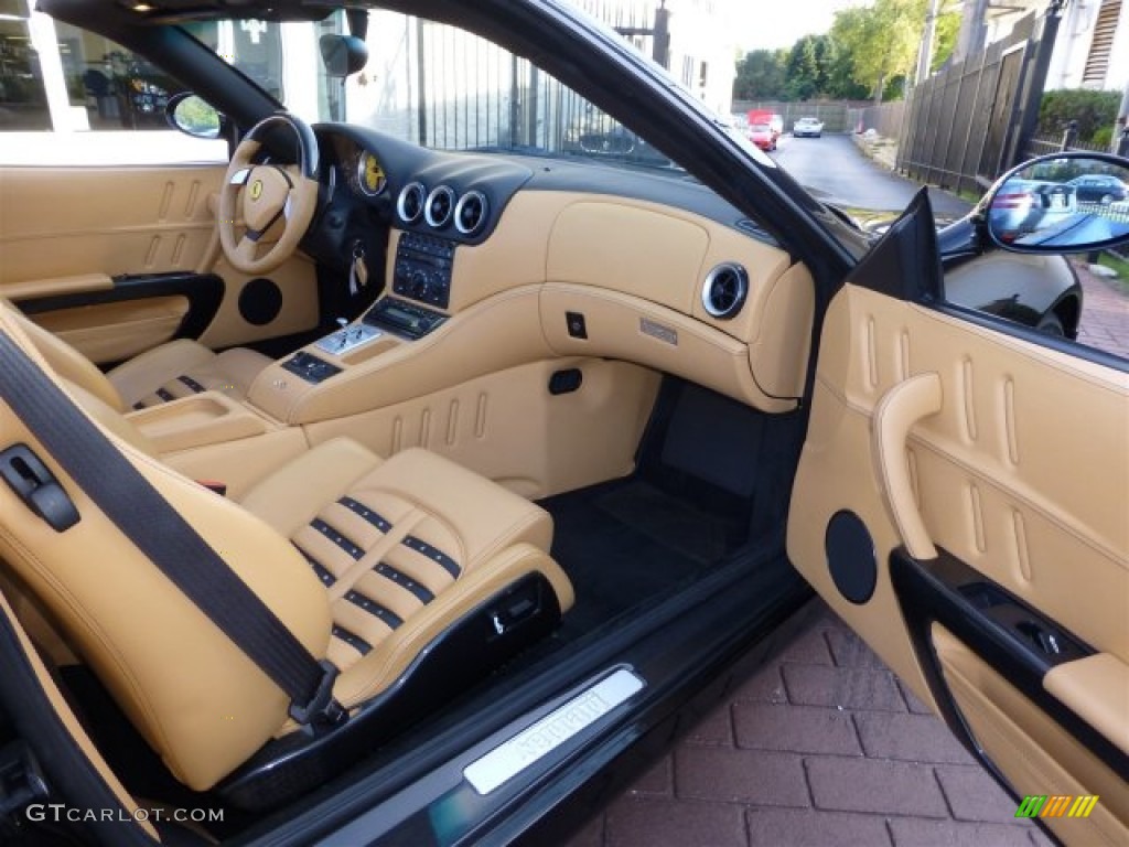 Beige Interior 2005 Ferrari 575 Superamerica Roadster F1 Photo #71380771