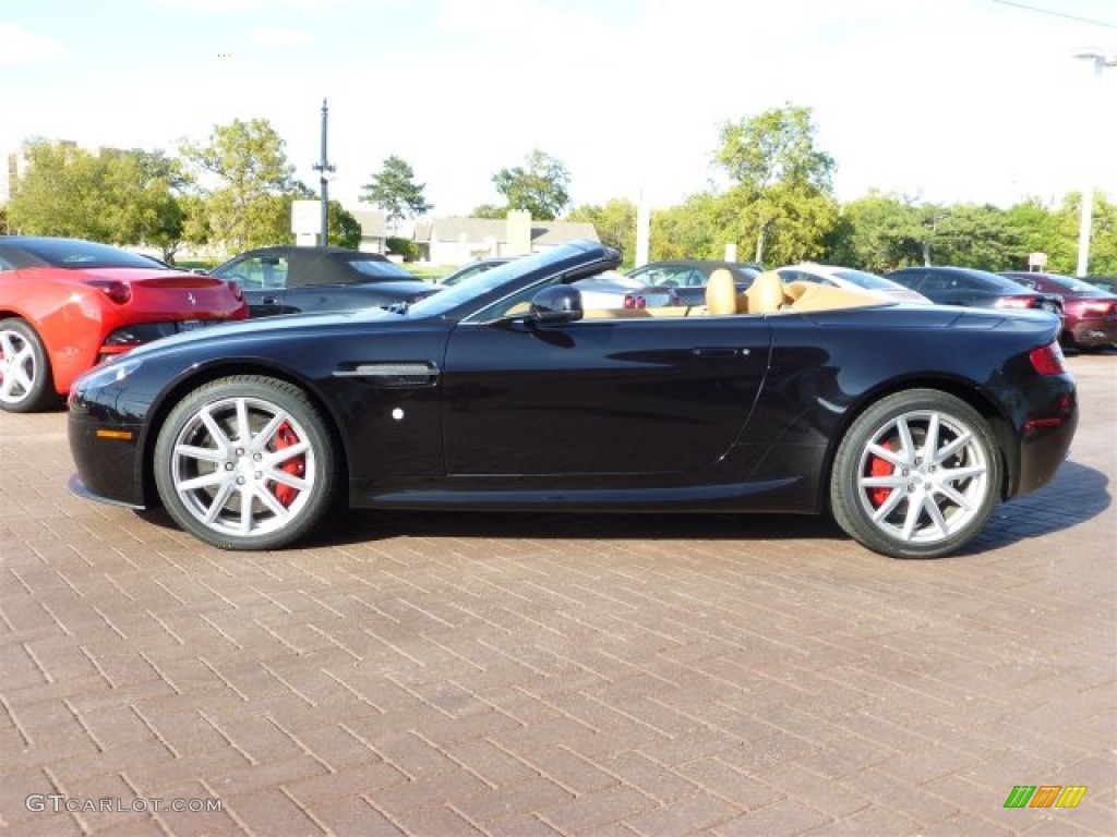 Onyx Black 2012 Aston Martin V8 Vantage Roadster Exterior Photo #71380804
