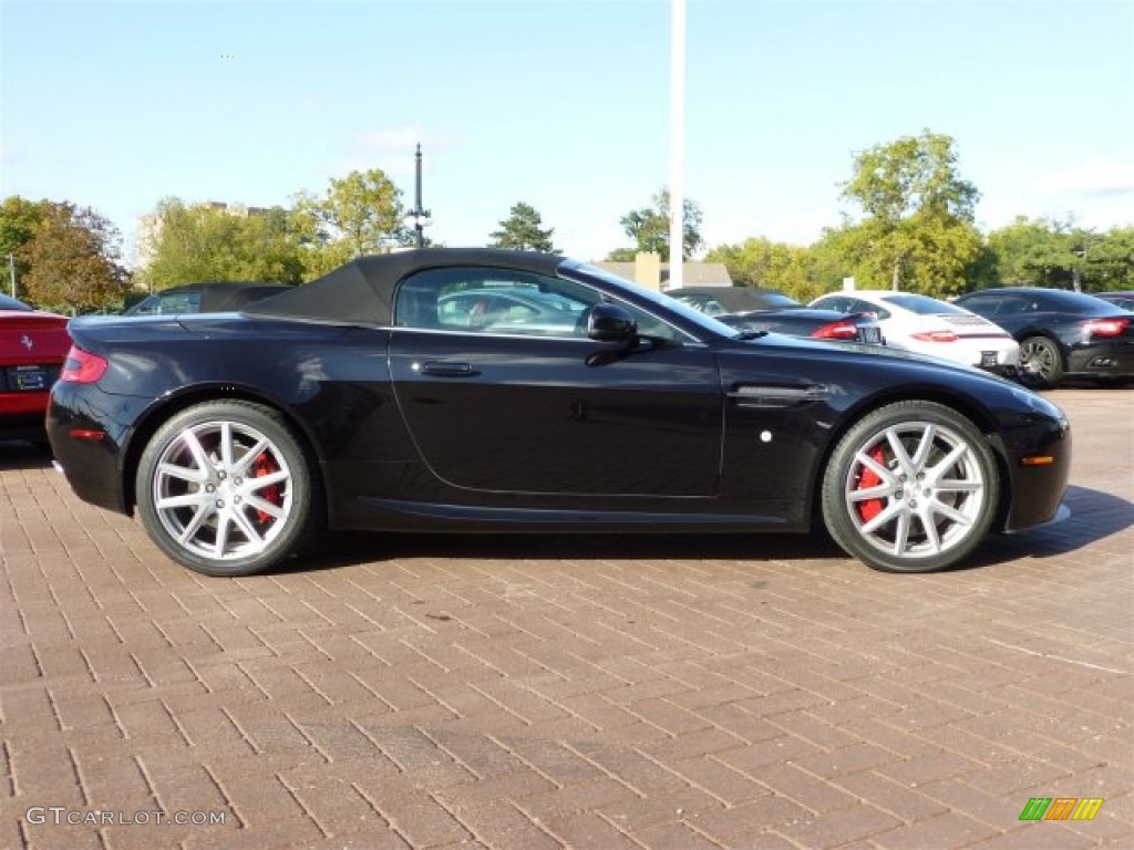 Onyx Black 2012 Aston Martin V8 Vantage Roadster Exterior Photo #71380816