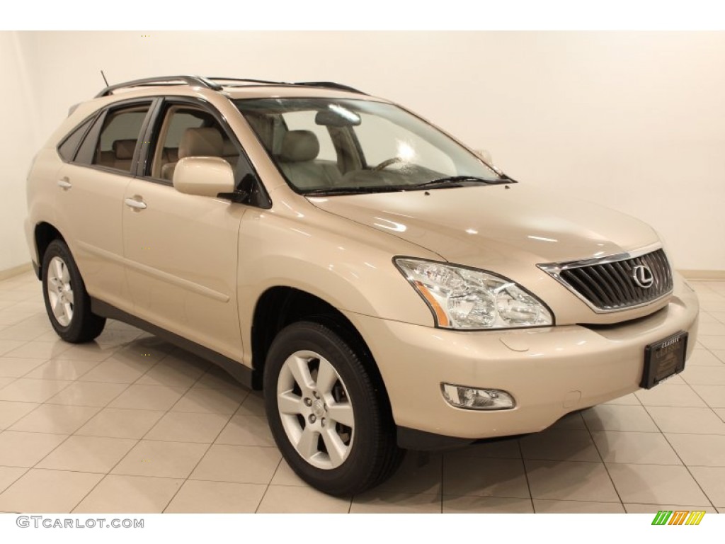 2009 RX 350 AWD - Golden Almond Metallic / Parchment photo #1