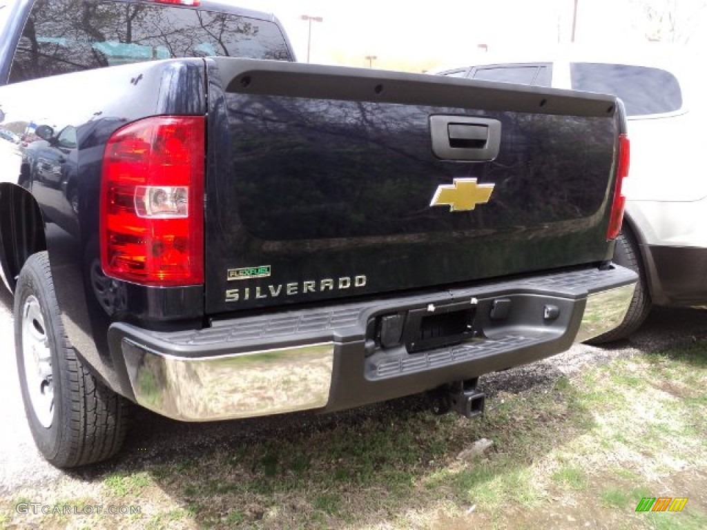 2011 Silverado 1500 Extended Cab - Imperial Blue Metallic / Dark Titanium photo #4