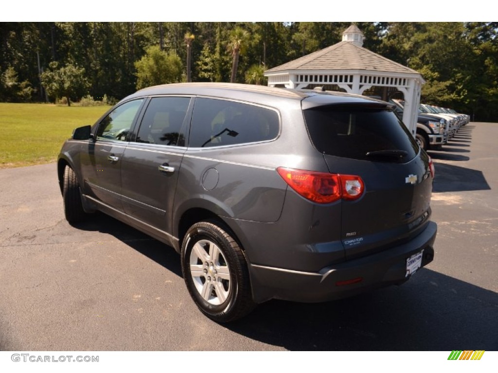 2011 Traverse LT AWD - Cyber Gray Metallic / Dark Gray/Light Gray photo #7