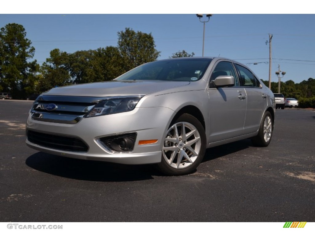 2011 Fusion SEL V6 - Ingot Silver Metallic / Medium Light Stone photo #1