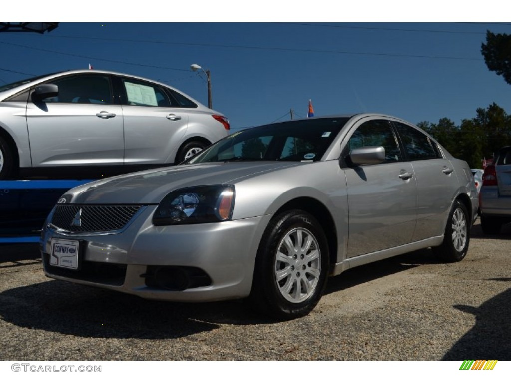 2011 Galant FE - Quick Silver / Medium Gray photo #1