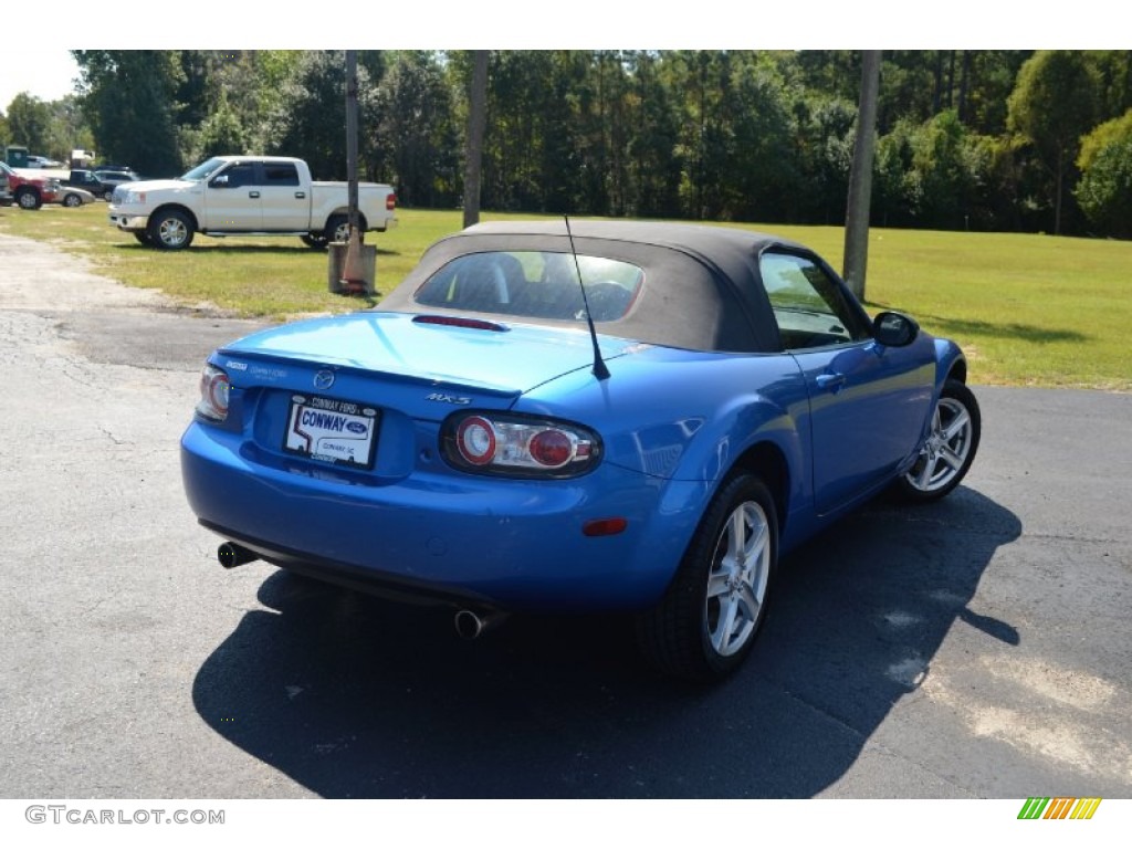 2006 MX-5 Miata Sport Roadster - Winning Blue Metallic / Black photo #5