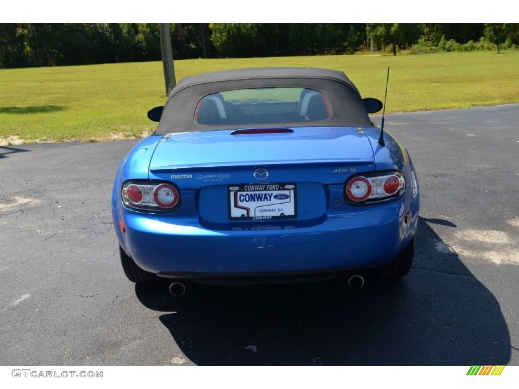 2006 MX-5 Miata Sport Roadster - Winning Blue Metallic / Black photo #6