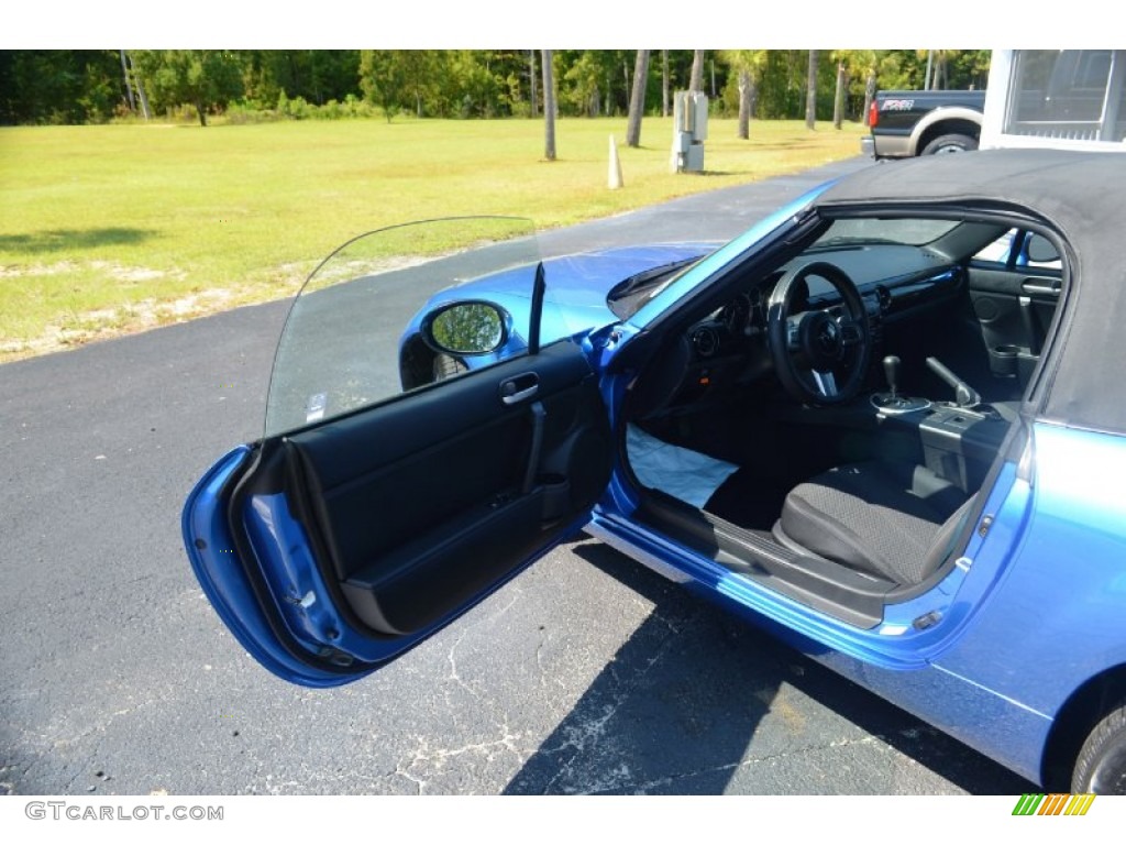 2006 MX-5 Miata Sport Roadster - Winning Blue Metallic / Black photo #11