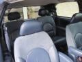 2001 Chrysler Town & Country Navy Blue Interior Rear Seat Photo