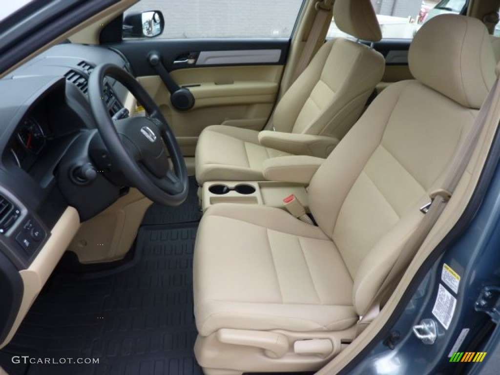 2011 CR-V LX 4WD - Opal Sage Metallic / Ivory photo #16
