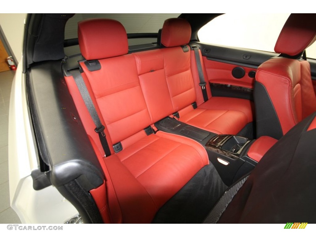 2008 3 Series 328i Convertible - Alpine White / Coral Red/Black photo #25