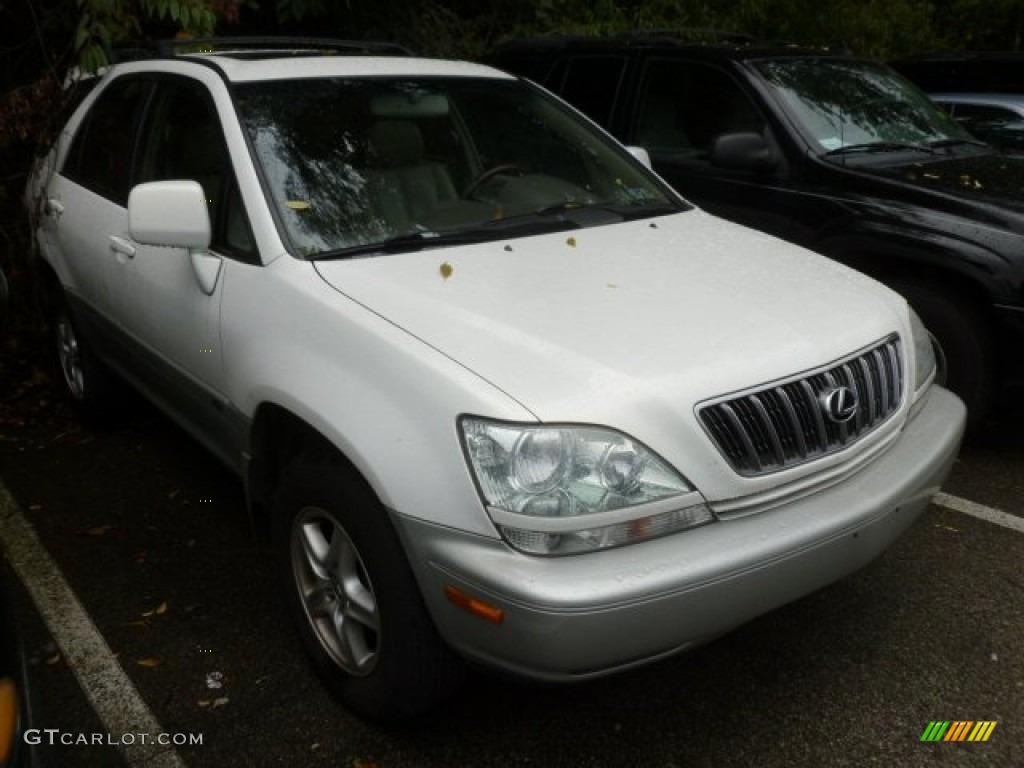 2003 RX 300 AWD - White Gold Crystal / Ivory photo #1