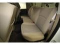 2010 Dodge Ram 1500 Light Pebble Beige/Bark Brown Interior Rear Seat Photo