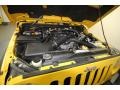 2009 Detonator Yellow Jeep Wrangler Unlimited Rubicon 4x4  photo #39