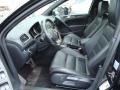  2010 GTI 4 Door Titan Black Leather Interior