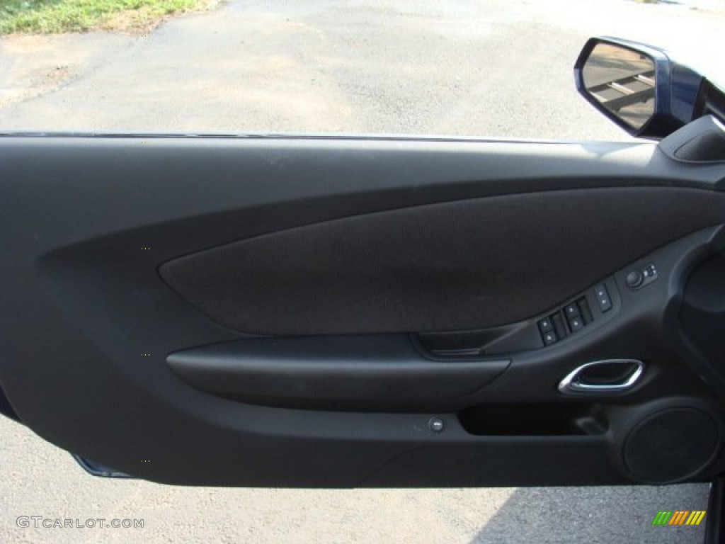 2012 Camaro LT Convertible - Imperial Blue Metallic / Black photo #7