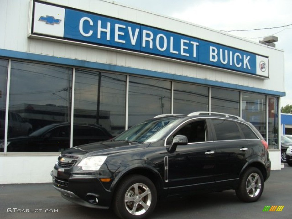 2012 Captiva Sport LTZ AWD - Black Granite Metallic / Black photo #1