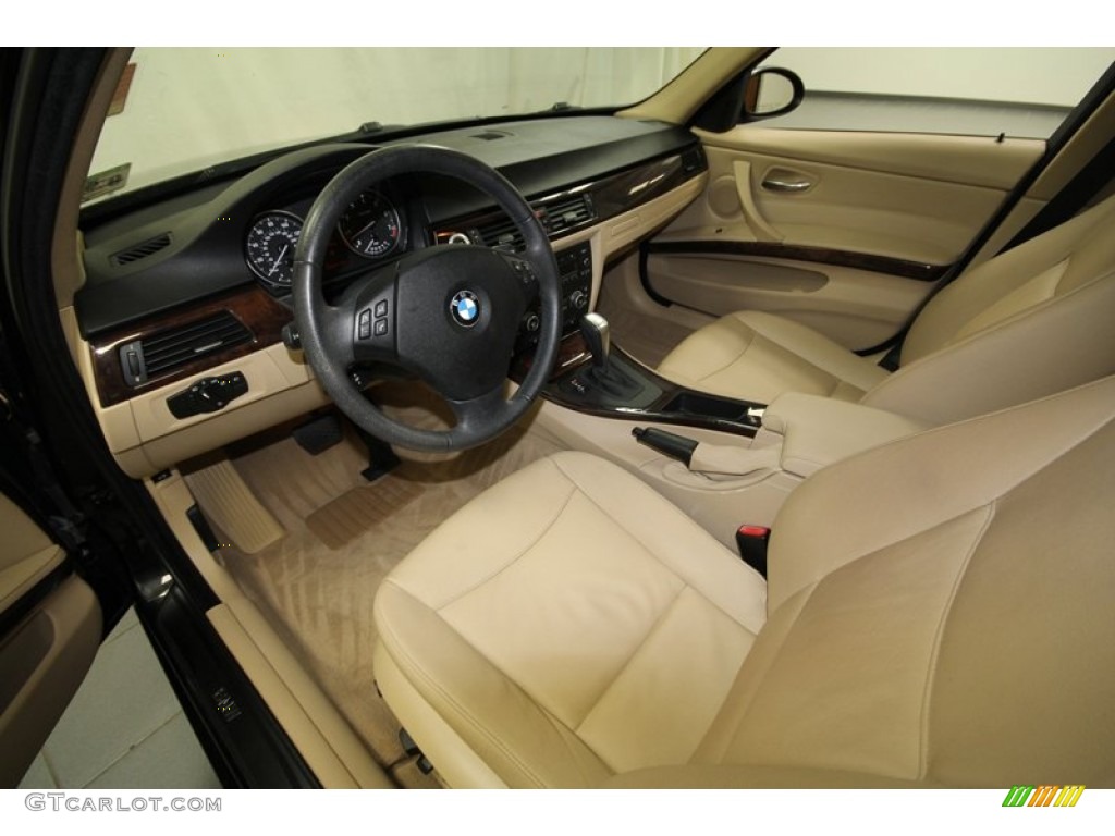 Beige Interior 2008 BMW 3 Series 328i Sedan Photo #71387223