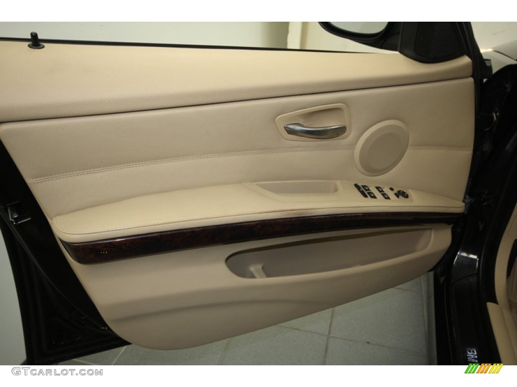 2008 BMW 3 Series 328i Sedan Beige Door Panel Photo #71387236