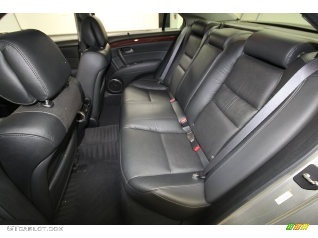 Ebony Interior 2006 Acura RL 3.5 AWD Sedan Photo #71387965