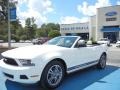 2012 Performance White Ford Mustang V6 Premium Convertible  photo #9