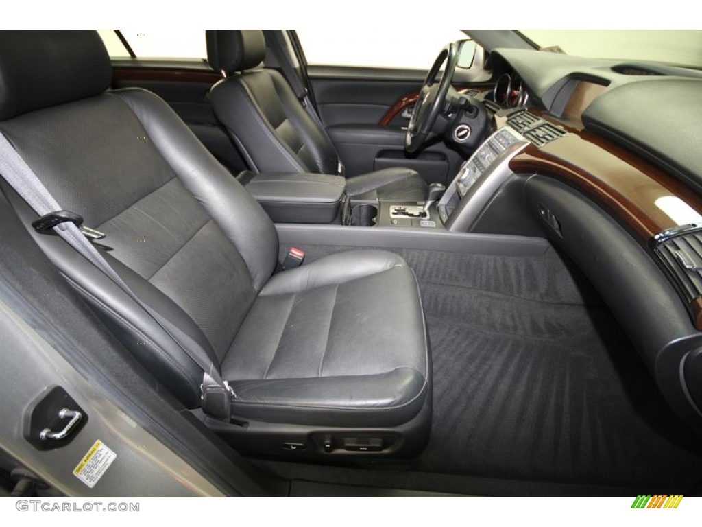 Ebony Interior 2006 Acura RL 3.5 AWD Sedan Photo #71388214
