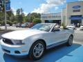 2012 Ingot Silver Metallic Ford Mustang V6 Premium Convertible  photo #9