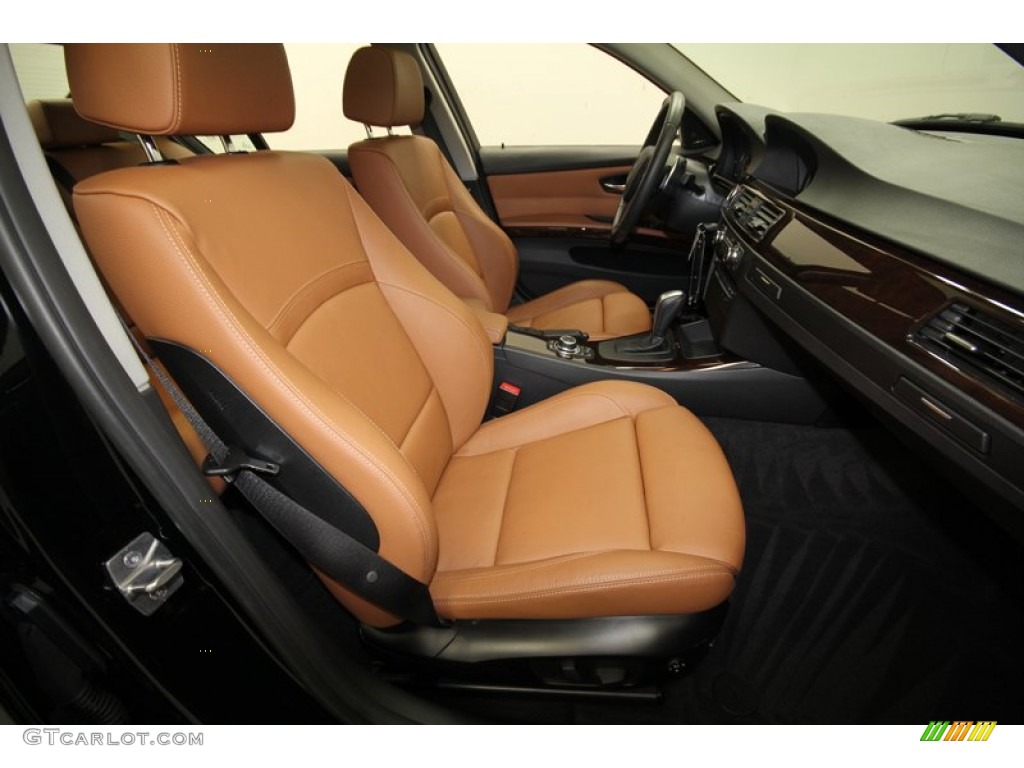Saddle Brown Dakota Leather Interior 2011 BMW 3 Series 335i Sedan Photo #71389303