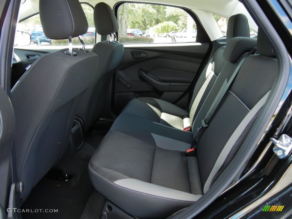 2013 Ford Focus S Sedan Rear Seat Photo #71389381