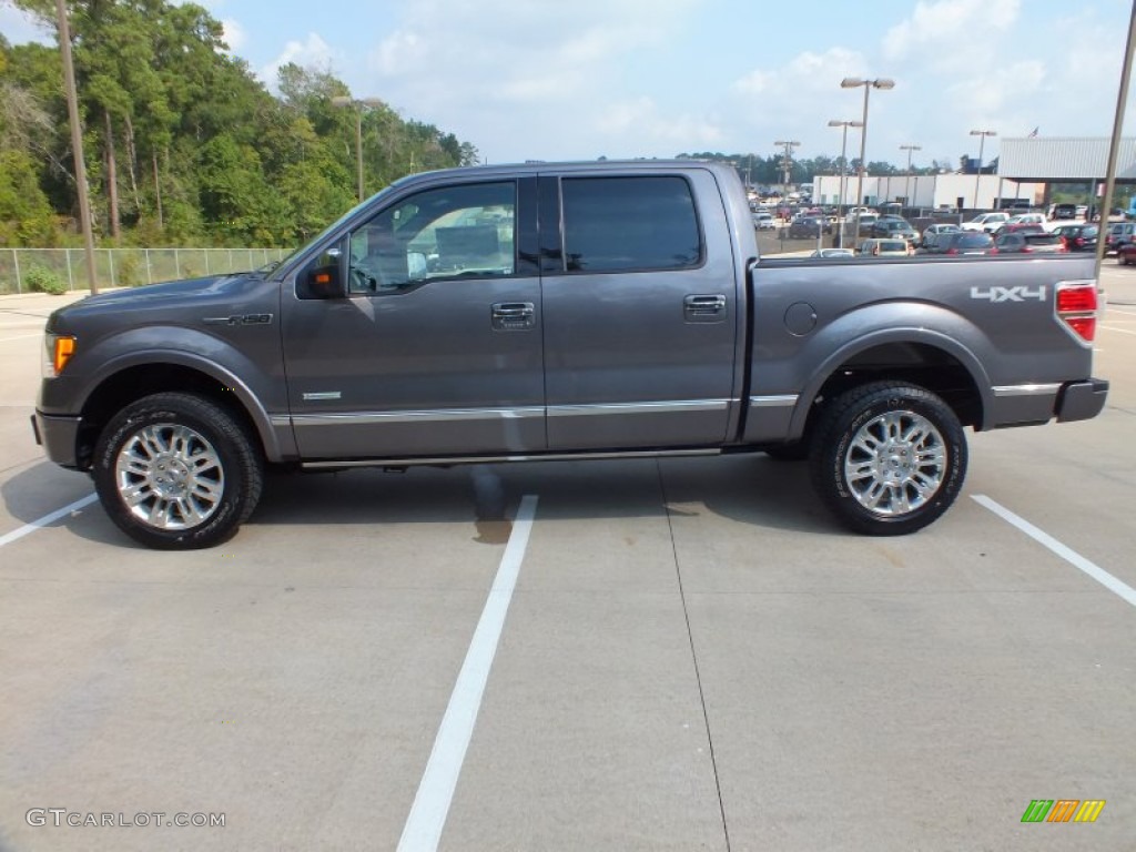 Sterling Gray Metallic 2012 Ford F150 Platinum SuperCrew 4x4 Exterior Photo #71389735