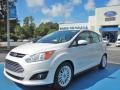 White Platinum 2013 Ford C-Max Hybrid SEL Exterior