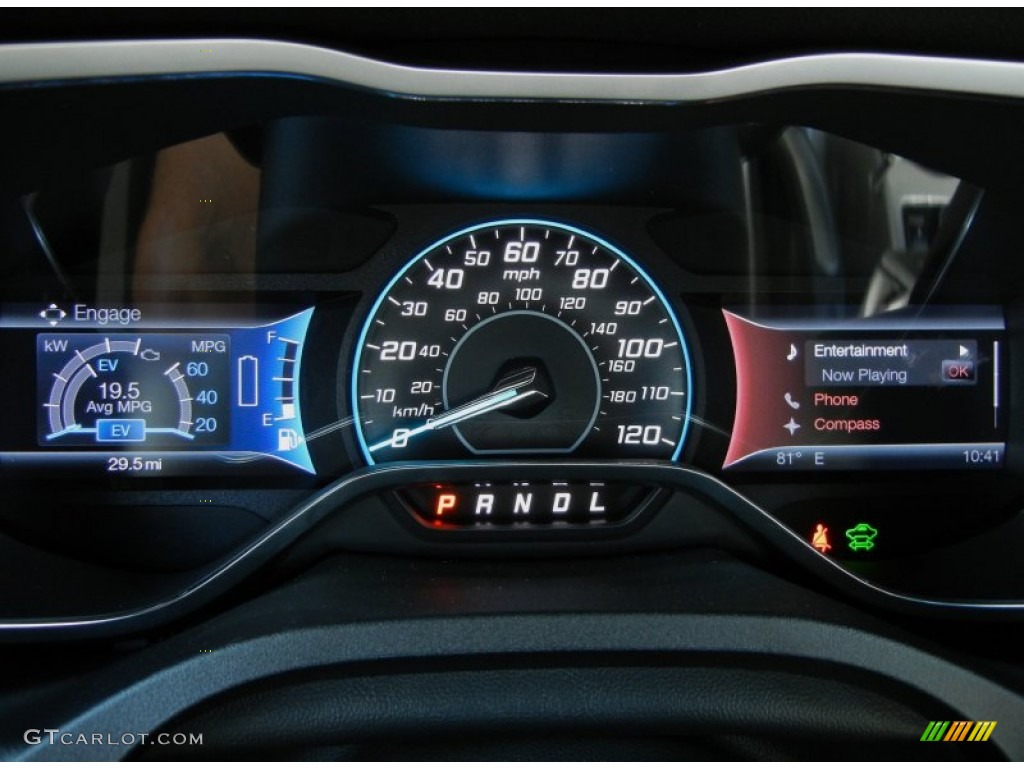 2013 Ford C-Max Hybrid SEL Gauges Photo #71389996