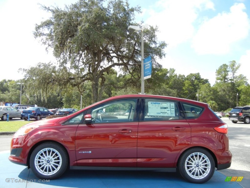 Ruby Red 2013 Ford C-Max Hybrid SE Exterior Photo #71390050
