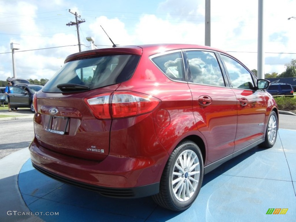 Ruby Red 2013 Ford C-Max Hybrid SE Exterior Photo #71390059