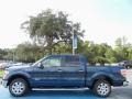 Blue Jeans Metallic 2013 Ford F150 XLT SuperCrew Exterior