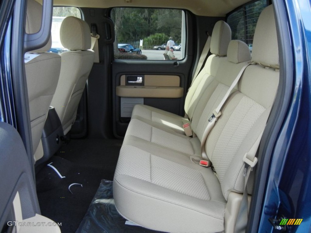 Adobe Interior 2013 Ford F150 XLT SuperCrew Photo #71390203