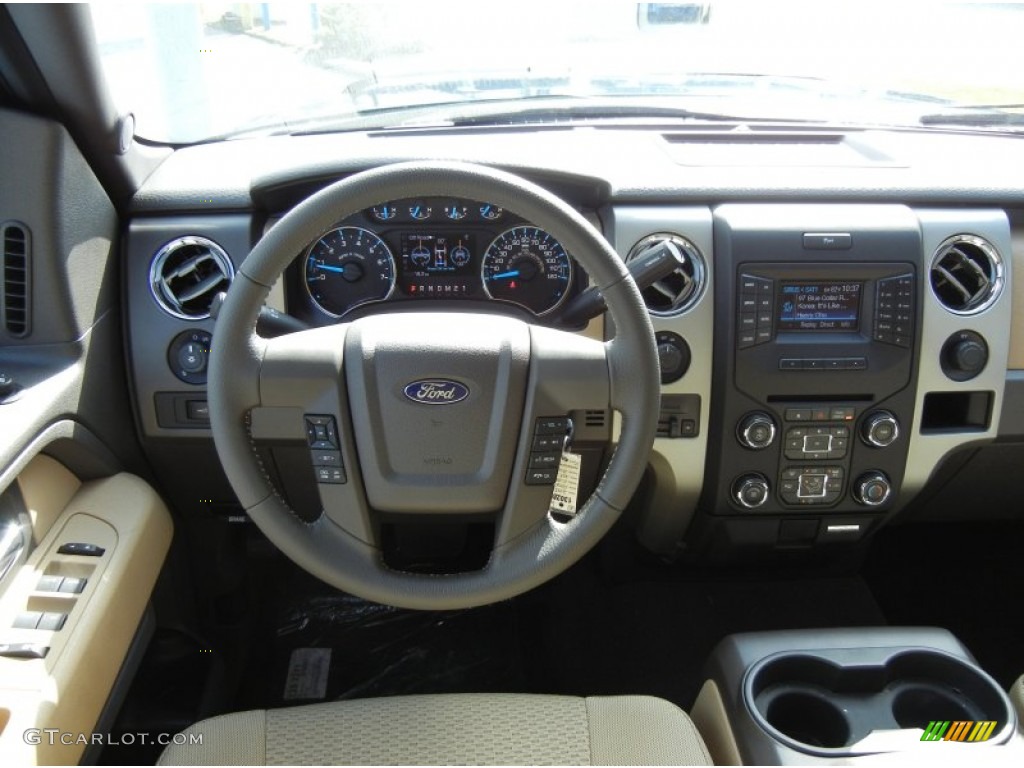 2013 Ford F150 XLT SuperCrew Adobe Dashboard Photo #71390212