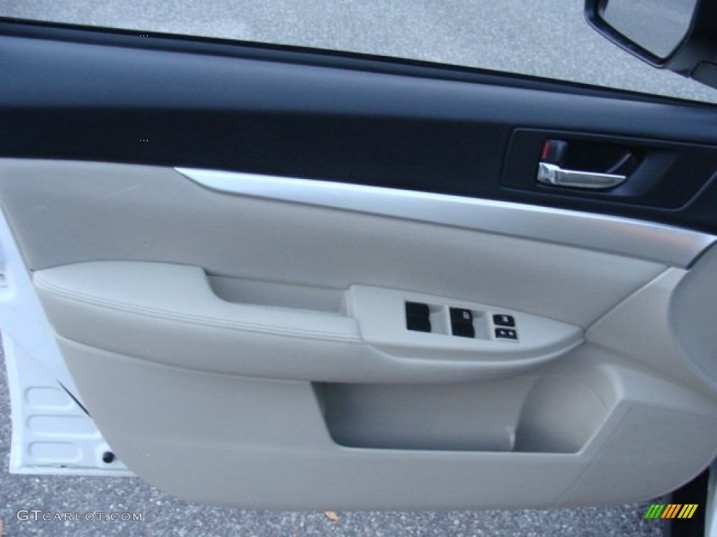 2012 Outback 2.5i - Satin White Pearl / Warm Ivory photo #8