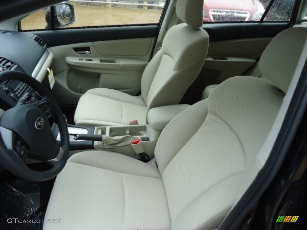 Ivory Interior 2013 Subaru Impreza 2.0i Premium 5 Door Photo #71391011
