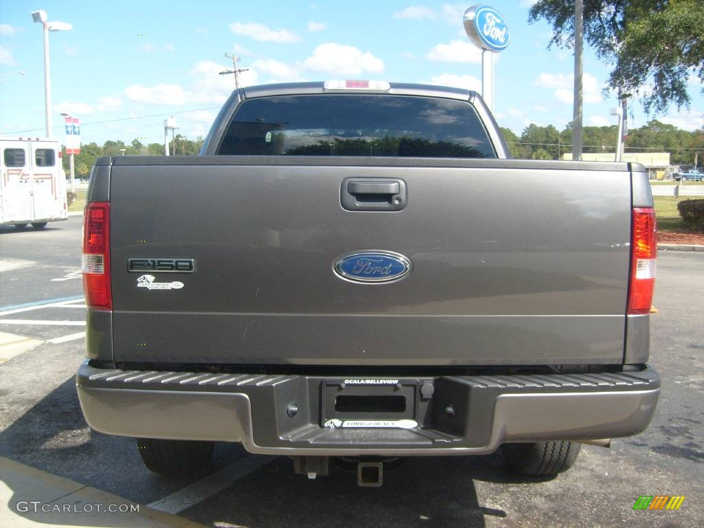 2005 F150 FX4 SuperCrew 4x4 - Dark Shadow Grey Metallic / Black photo #4