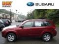 Camellia Red Pearl 2013 Subaru Forester 2.5 X