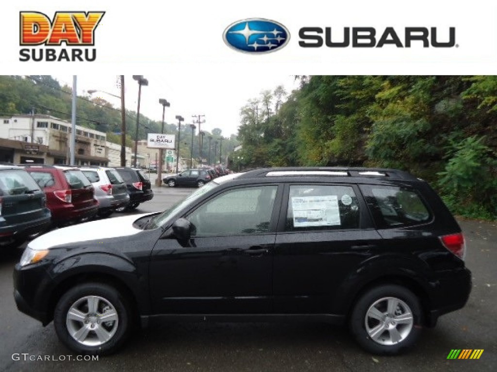 Obsidian Black Pearl Subaru Forester