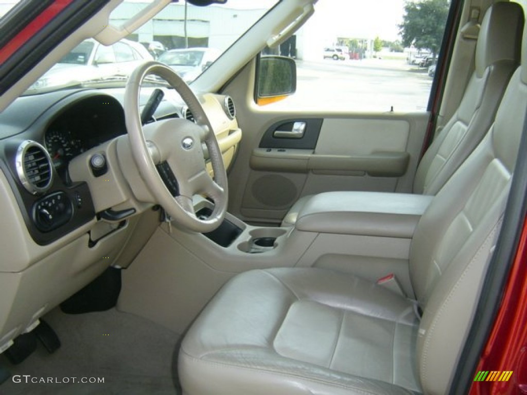 Medium Parchment Interior 2004 Ford Expedition Eddie Bauer Photo #71391877