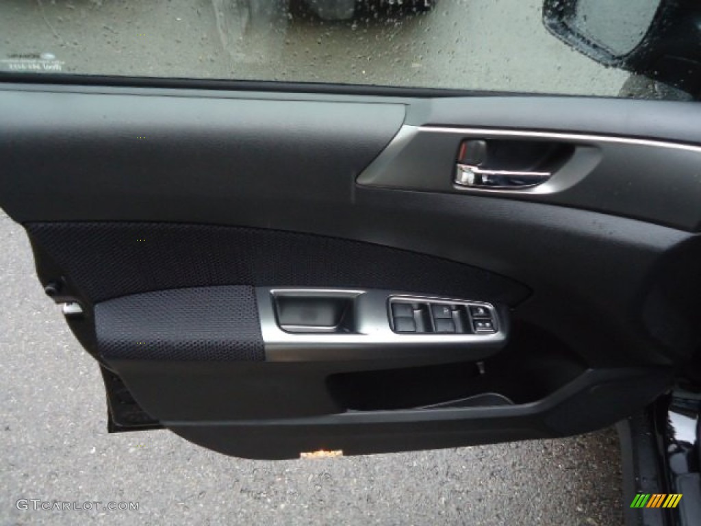 2013 Subaru Forester 2.5 X Premium Black Door Panel Photo #71392492