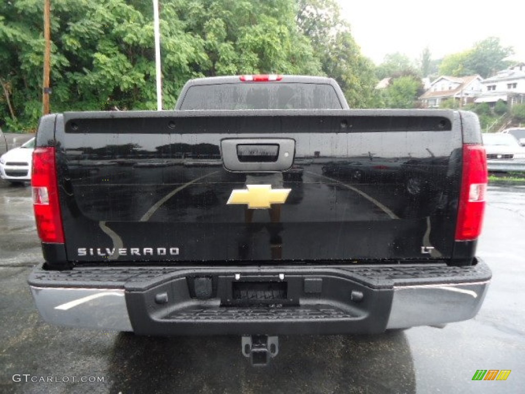 2013 Silverado 1500 LT Extended Cab 4x4 - Black / Ebony photo #3