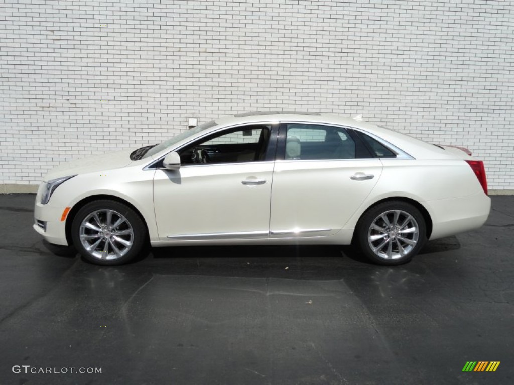 White Diamond Tricoat 2013 Cadillac XTS Premium FWD Exterior Photo #71393011