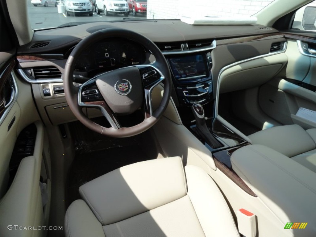 Shale/Cocoa Interior 2013 Cadillac XTS Premium FWD Photo #71393053