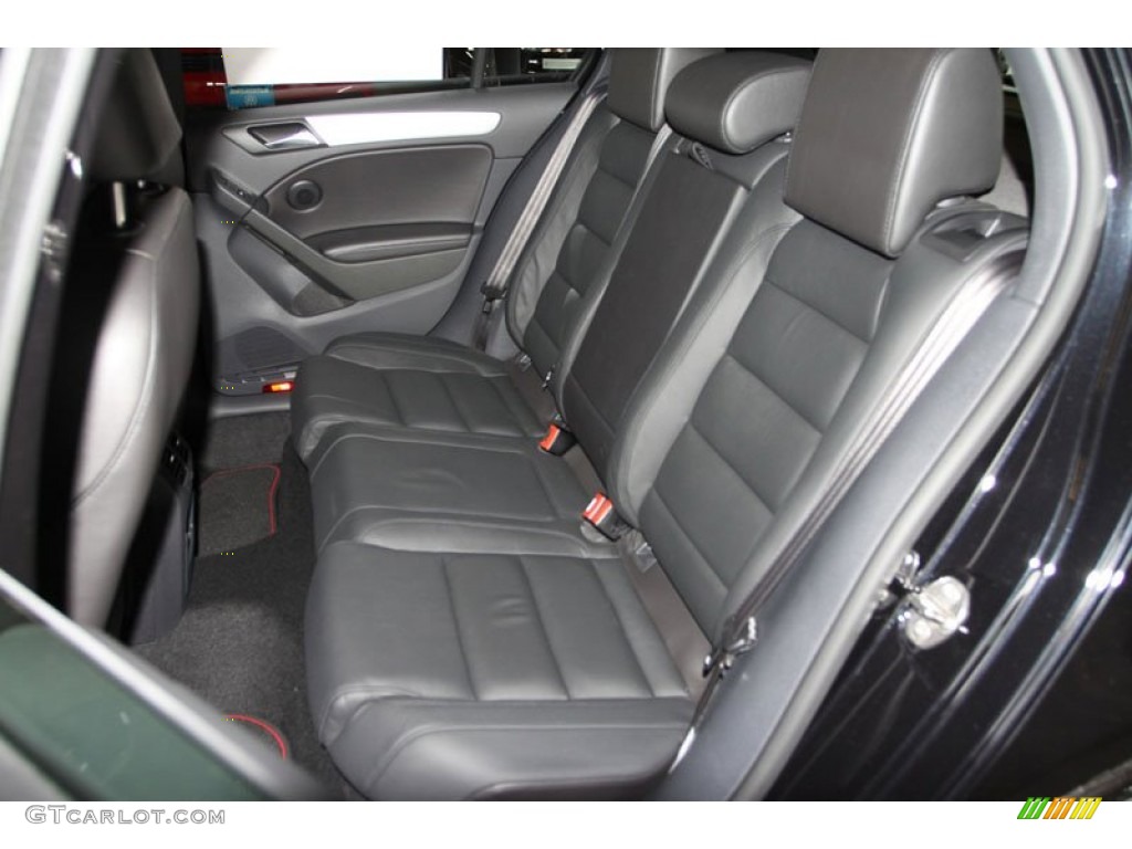 2013 Volkswagen GTI 4 Door Autobahn Edition Rear Seat Photo #71394397
